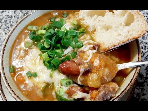 SLAVIAN SOUP! WITH PINE NUTS (optional), EASY, TASTY, CHEAP AND MAKES A LOT. Jazete Paulista