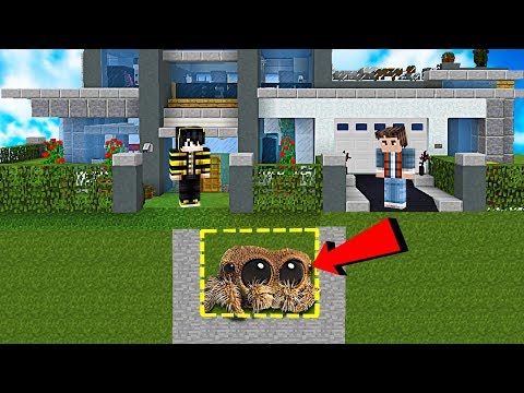 ZENGİNİN EVİNİN ALTINDA 1000 YILLIK KORKUNÇ YARATIK BULDUM! 😱  - Minecraft