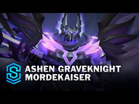 Ashen Graveknight Mordekaiser Wild Rift Skin Spotlight