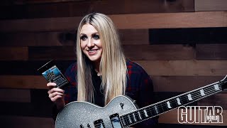 Video thumbnail for Putting GHS' Burnished Nickel Rocker Strings to the Test Over Van Halen Inspired Jam! by Stephanie Bradley