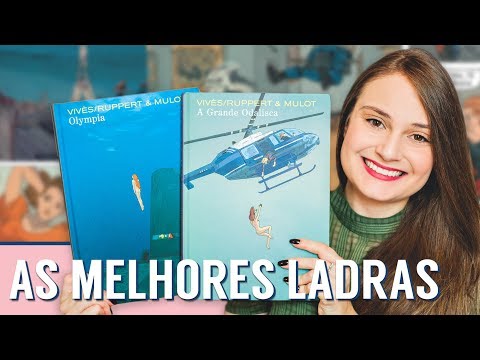 A Grande Odalisca & Olympia - Vivès, Ruppert e Mulot l HQs Francesas l Pipoca e Nanquim