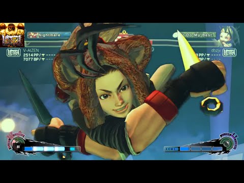 USF4 PS4 HIT HIM!!!! M.Bison VS Ibuki