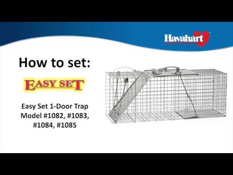 Havahart® Easy Set® 1-Door Trap - Model #1082, #1083, #1084, #1085