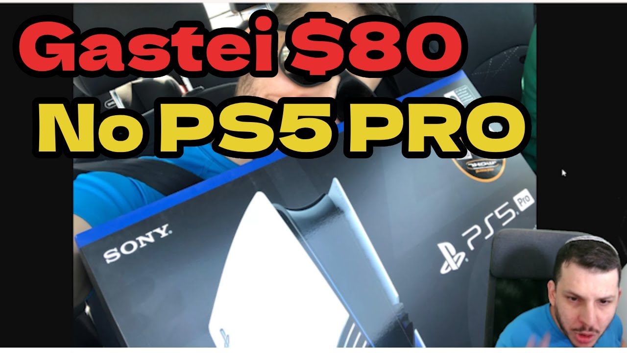 Comprei o PS5 PRO
