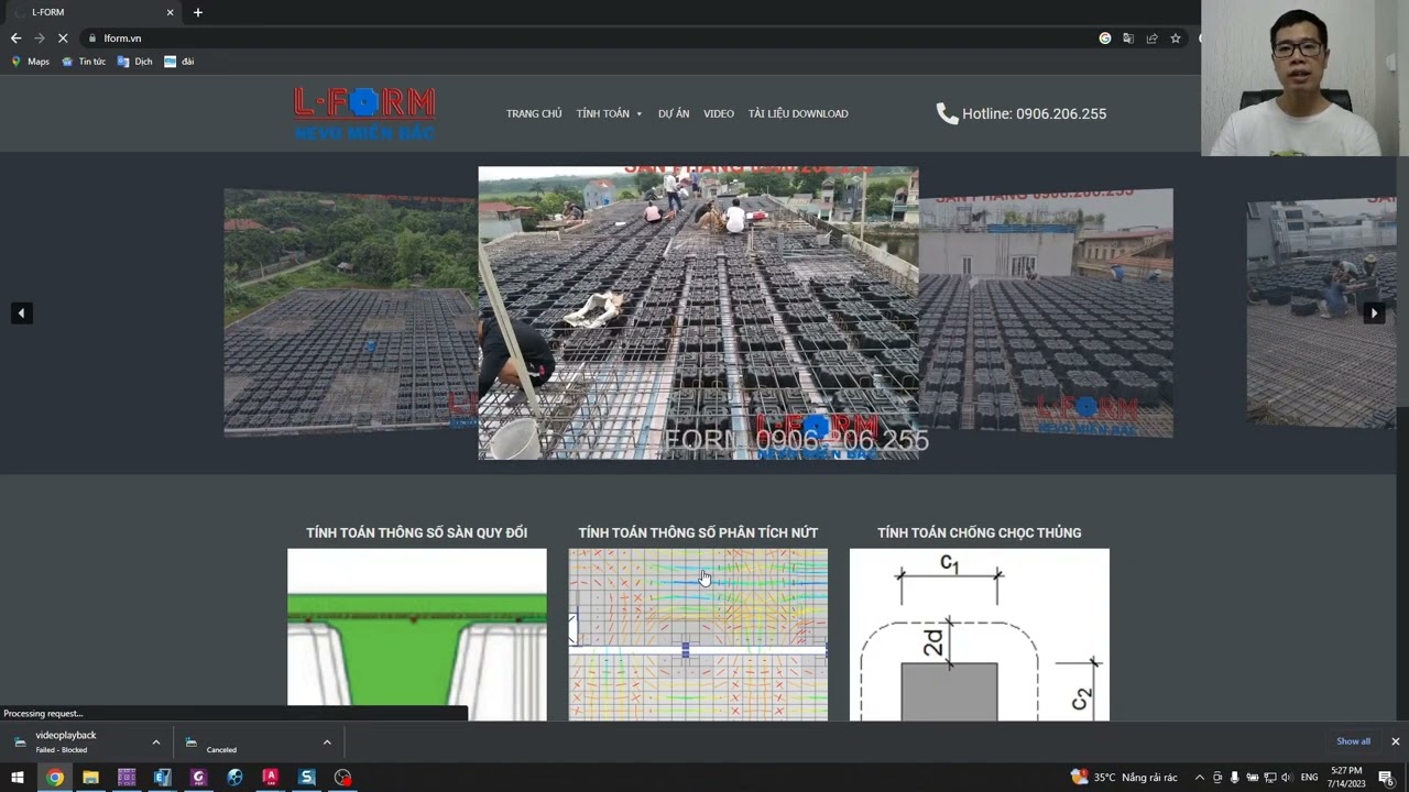 [THIẾT KẾ] TOOL SIÊU TIỆN LỢI TÍNH TOÁN THÔNG SỐ KHAI BÁO PHÂN TÍCH NỨT KẾT CẤU SÀN TRONG SAFE