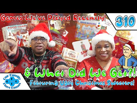 OFPG - Games We've Played Recently & What Did We Get?! (and Christmas Sweaters!)