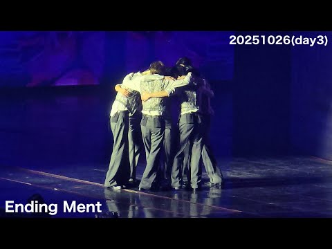 [4K]20251026 ENHYPEN【WALK THE LINE: FINAL】 Ending Ment