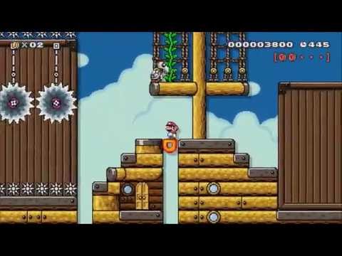 Super Mario Maker - Prison of Pat: The Shell Ship (Super Expert)