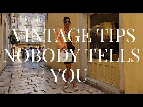Vintage Shopping Tips Everyone Should Know + My Favourite Vintage Store in Sibenik Croatia