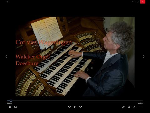Alexandre Guilmant - Sonate I  - Finale - The glorious Walcker organ Doesburg - Cor van Wageningen