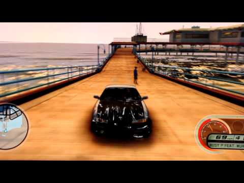 Midnight Club L.A. Santa Monica Ramp Jump