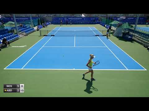 Noskova Linda v Abduraimova Nigina - W100 Grodzisk Mazowiecki (2°set)