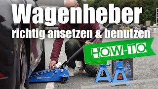 Wagenheber Anleitung & Benutzung | Güde GRH 3/470 #reifenwechsel