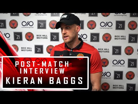 'They threw everything at us including the kitchen sink' - | Kieran Baggs | Post-Match Interview