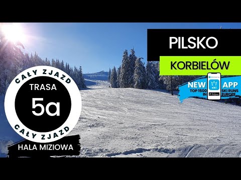 Pilsko / #5 listy TOP 10 czarnych tras w Polsce - trasa 5 a, cały zjazd