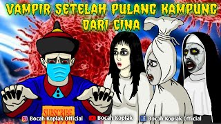 Download lagu Vampir Positif Kena VlRU5 K0R0N4 Kartun Hantu Lucu Bocah Koplak mp3