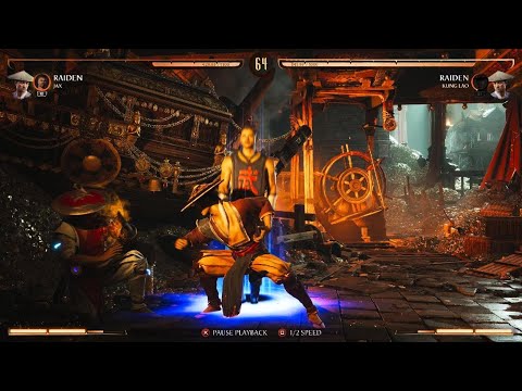 Mortal Kombat 1 Raiden Mirror Match (Brutality)
