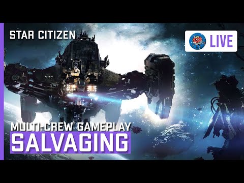 Star Citizen 3.18 PTU Wave 2 Testing Mutli-Crew Salvage | Does It Work?