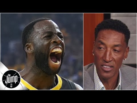 スコッティ・ピッペンは、自分自身が史上最高のディフェンダーを呼んでドレイモンドグリーンに反応する｜ザ・ジャンプ (Scottie Pippen reacts to Draymond Green calling himself the best defender ever | The Jump)