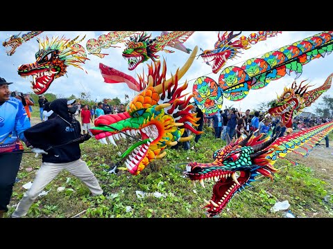 Full Video of Dragon Kites at the 2025 Cilacap Turtle Bay Beach Kite Festival - Dragon Kite