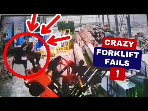 TOP 20 Forklift Accidents Caught On Camera | Forklift Fails Compilation | Forklift Crashes