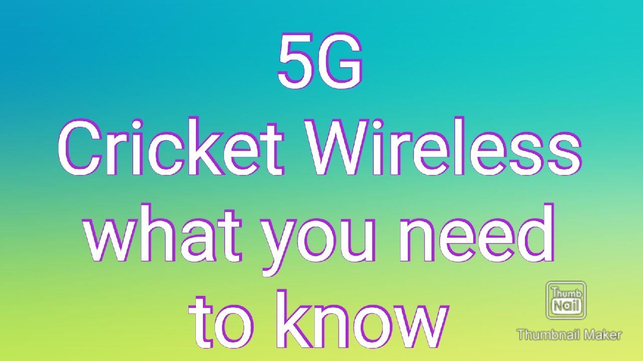 Everything You Need to Know About Cricket Wireless and 5G