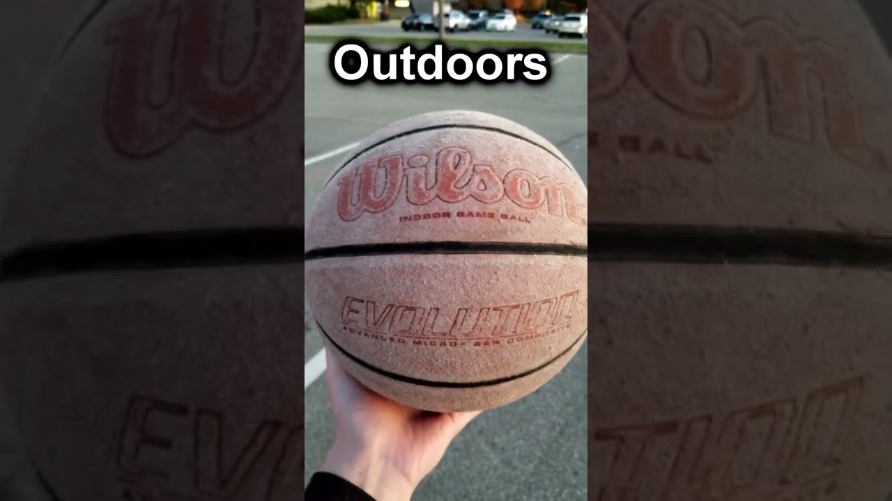 How to RUIN an Indoor Wilson Evo Basketball 🏀😡