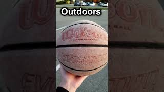 How to RUIN an Indoor Wilson Evo Basketball 🏀😡