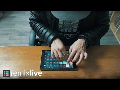 Remixlive 3.0 - Finger drumming [Performance by Pedro Le Kraken]