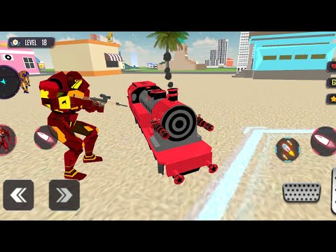 Animal crocodile Robot  Transfrom Game 3d 2023- Robot Dinosaur Games #40- Android Game play