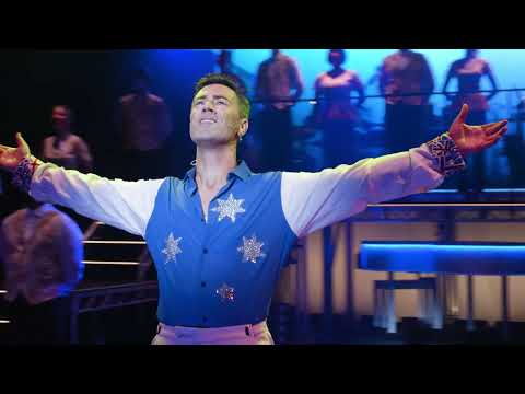 Broadway-style montage evoking Rockettes, tuxedos, and confetti for Radio City sequence