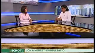 Deutsch Tamás, Echo TV – 2014. november 5.
