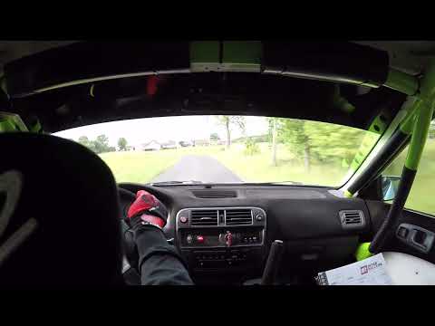 53 Rajd Festiwalowy SKJS - R. Jaroszewski / J. Drewniak - OS Kadłub - Honda Civic