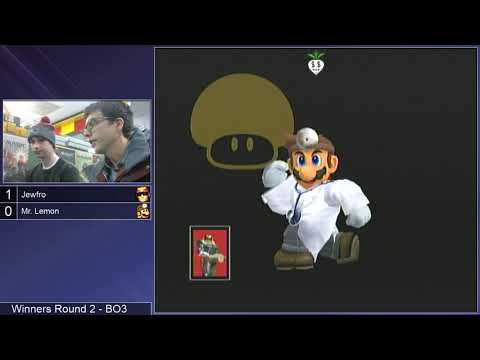 GSS 97 SSBM - Jewfro (C. Falcon) vs. Mr. Lemon (Dr. Mario) - Melee WQF