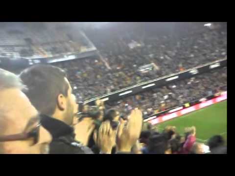 Valencia 3 Almería 2 gol de Negredo