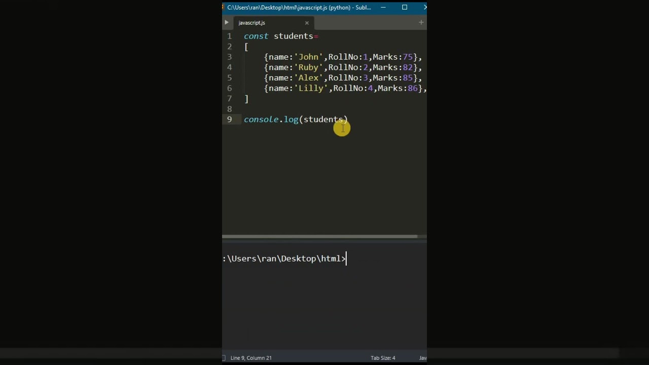 Javascript Console Table #javascript #print #console #table #coding #programming