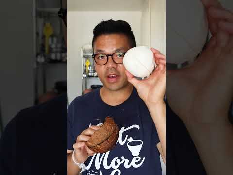 How to perfectly remove coconut meat