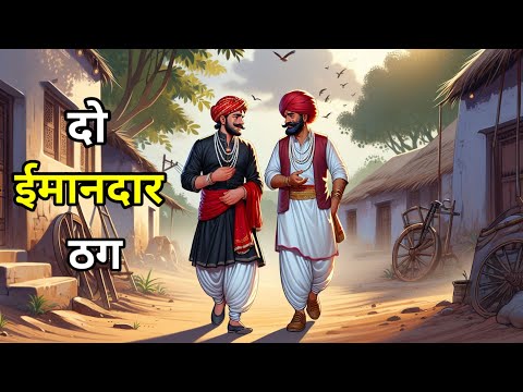 🔴 दो ईमानदार ठग । Hindi Moral Story  | कहानियाँ I Cartoon Moral kahani। bedtime story