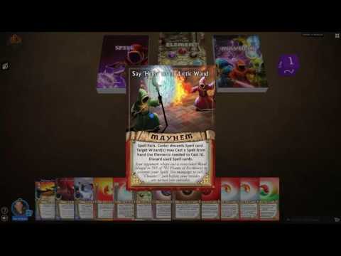 Learn to Play Magicka Mayhem Card Game: Tutorial Video #2 - Mayhem Card Anatomy 