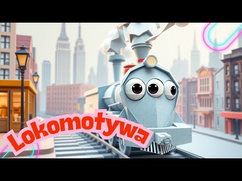 Wesoła lokomotywa parowa - NUTKOBUDKA
