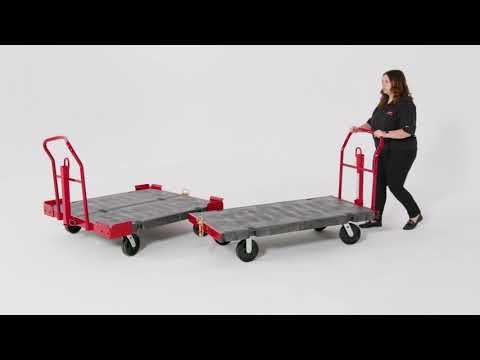 Product video for Towable Pallet Cart,  50" x 50"