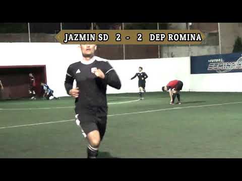 JAZMIN SD  VS  DEP ROMINA  TORNEO 1RA Fza FUTBOL RAPIDO SEMINARIO