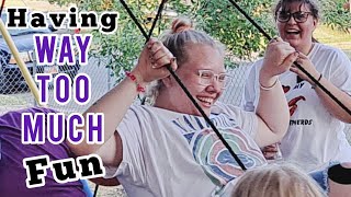 Utah Ogden Mission DITL Missionary Unite & Serve Yard Clean up with @lifewithgrannyt
