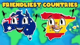 Discover The World's Friendliest Countries! | Countries Of The World Compilation | KLT GEO