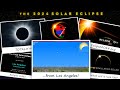 The Total Solar Eclipse Of April 8 2024 From Los Angeles CA