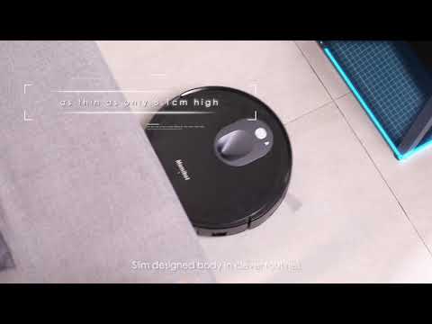 Dulkių siurblys - robotas Mamibot ExVac680S, Juodas video