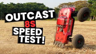 ARRMA OUTCAST 8S Speed Run (Off-road vs On road) - TheRcKiwis