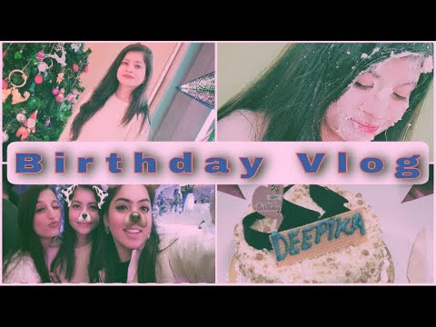 Got A Cake Hair Spa 🧖‍♀️ |Birthday/Christmas Vlog|Deepika Raina