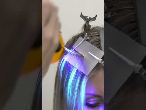 Combo Biadesive invisibili + UV Light Hair extension: Risultato WOW🤩