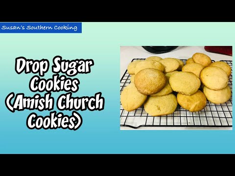 Drop Sugar Cookies (Amish Church Cookies)